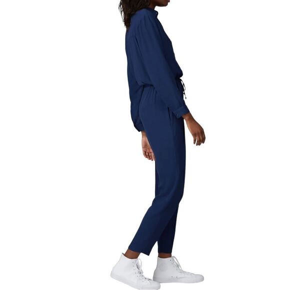 Flynn N Skye Navy Blue Jumpsuit Size Small - Picture 2 of 8